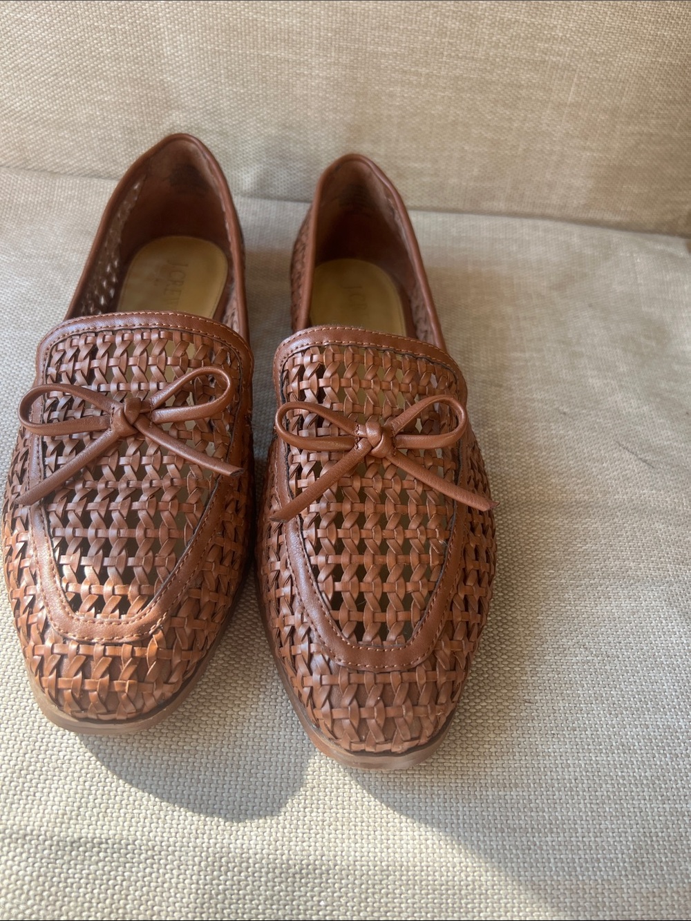 J.Crew woven loafers-size 9